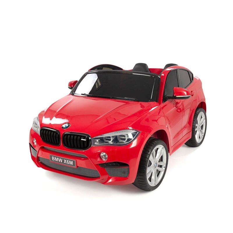Coches electricos niños 2 plazas BMW X6 M paket rojo
