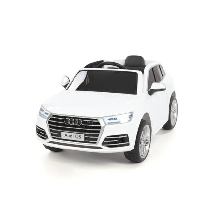 Coche infantil Audi eléctrico Q5 con licencia Coche Audi para Niños Q5 Blanco con Licencia Oficial
