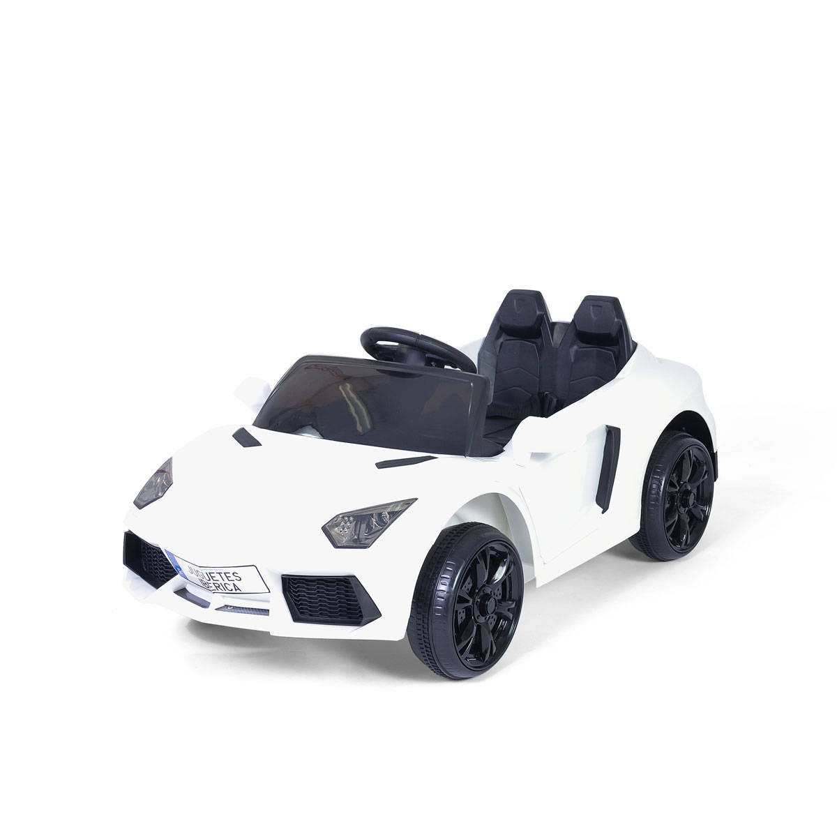 Coche deportivo eléctrico para niños estilo Lamborghini 12V