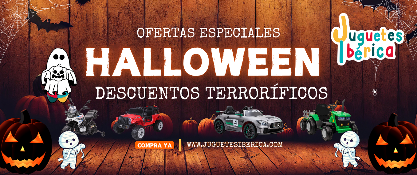 ofertas halloween coches para niños